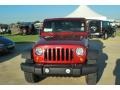 2011 Deep Cherry Red Jeep Wrangler Unlimited Rubicon 4x4  photo #8