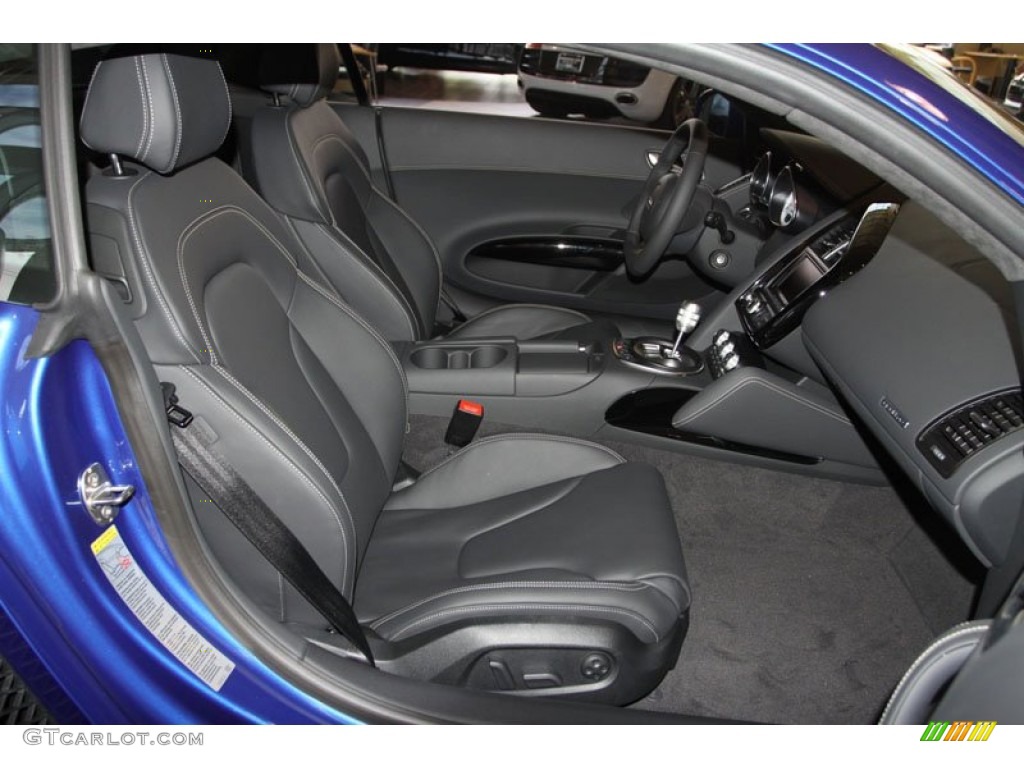 Black Interior 2012 Audi R8 5.2 FSI quattro Photo #71954359