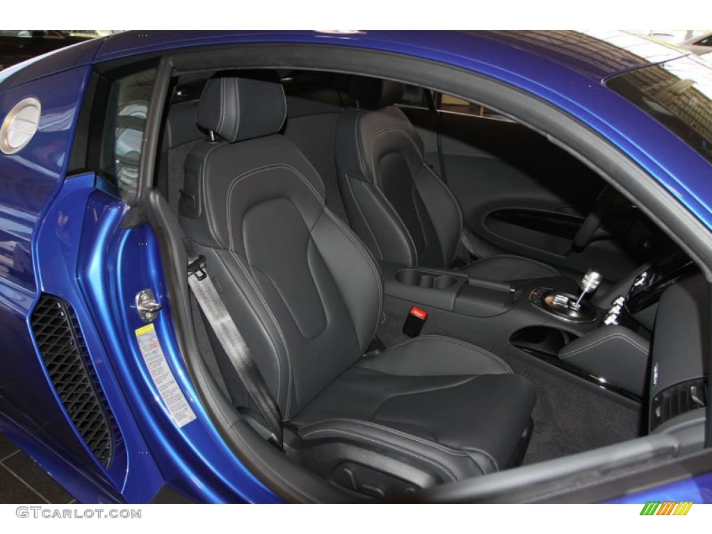 2012 R8 5.2 FSI quattro - Sepang Blue Pearl Effect / Black photo #26