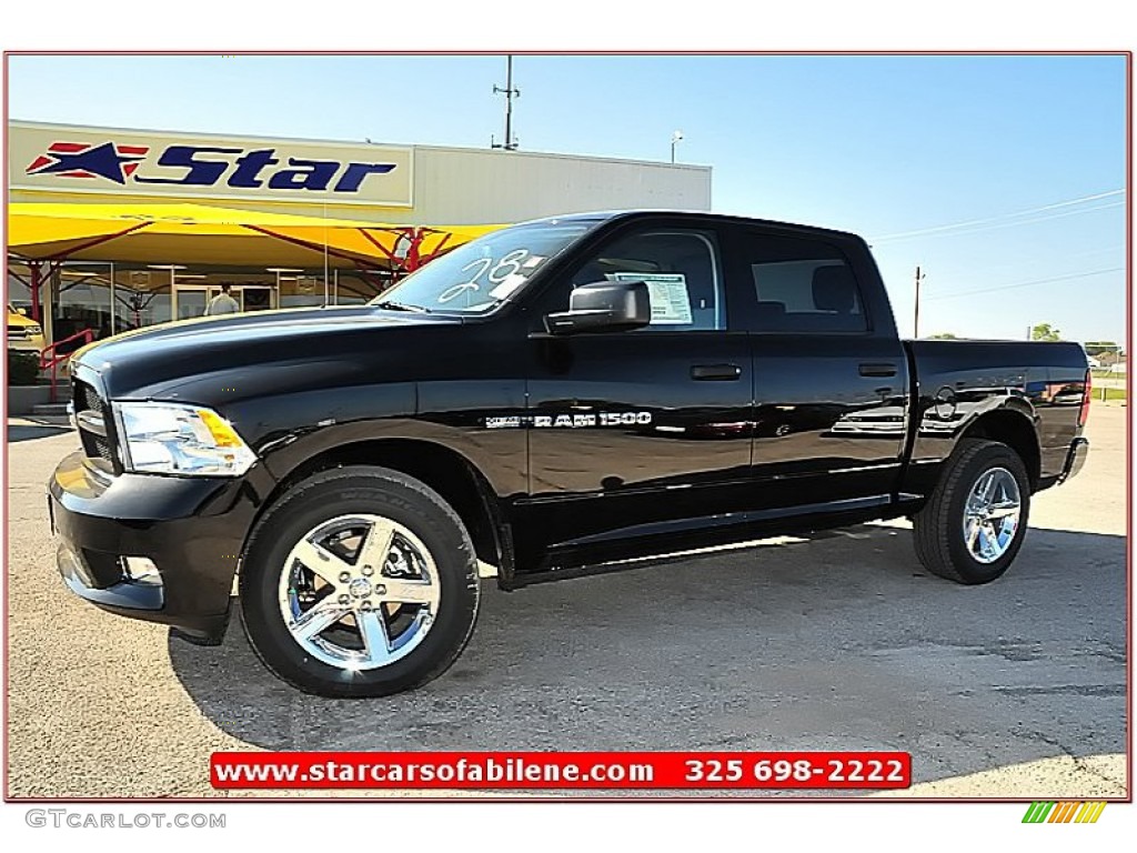 Black Dodge Ram 1500