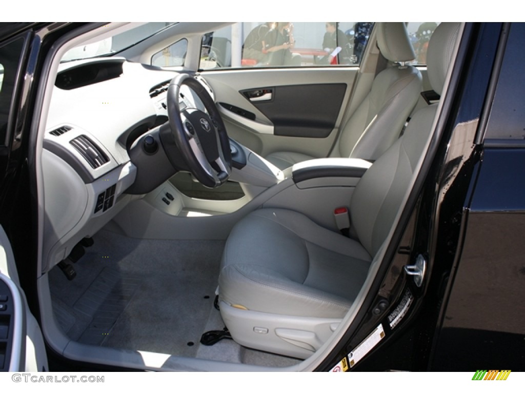 2010 Prius Hybrid IV - Black / Dark Gray photo #13