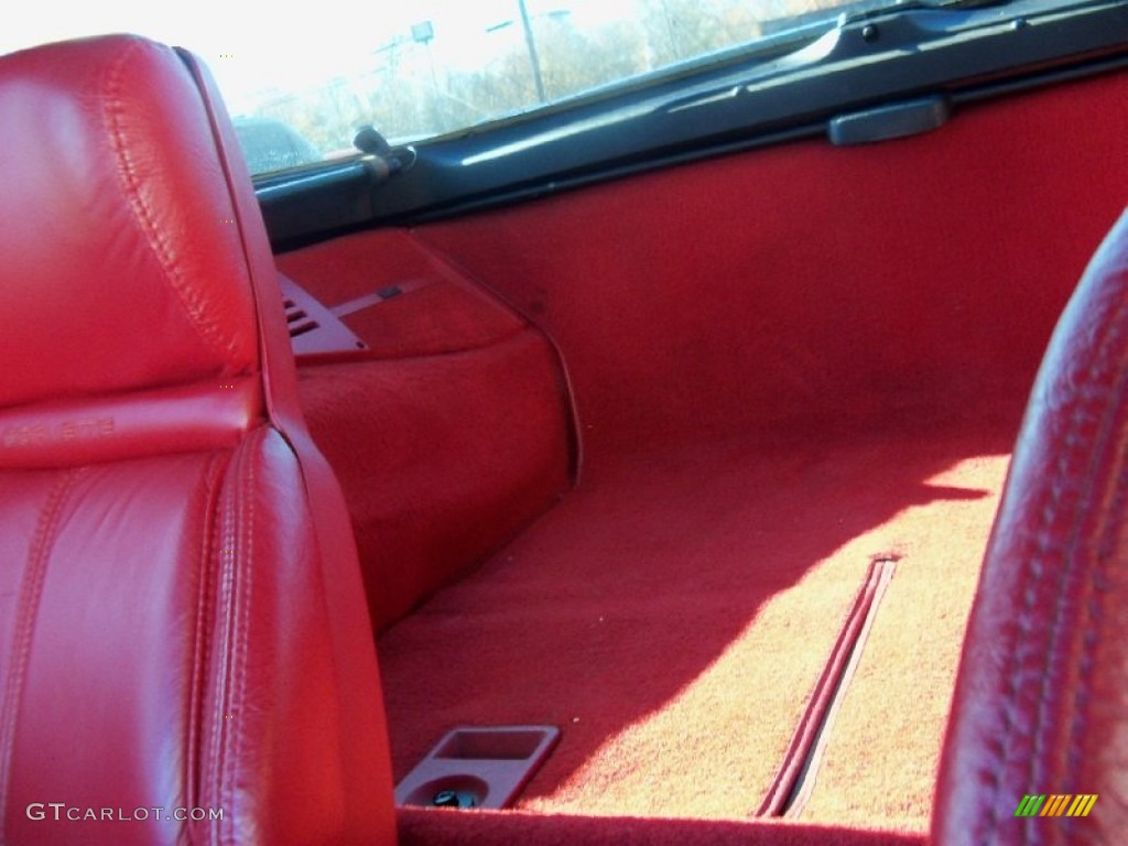 1990 Corvette Coupe - Black / Red photo #15