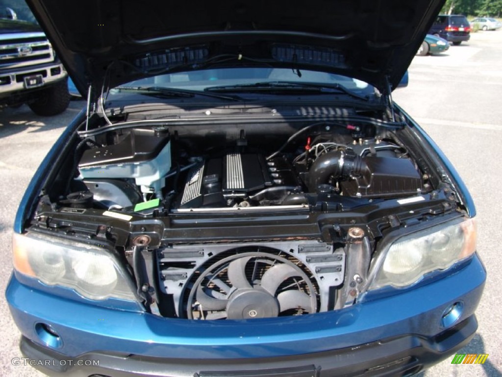 2002 BMW X5 3.0i 3.0 Liter DOHC 24V Inline 6 Cylinder Engine Photo #71955541