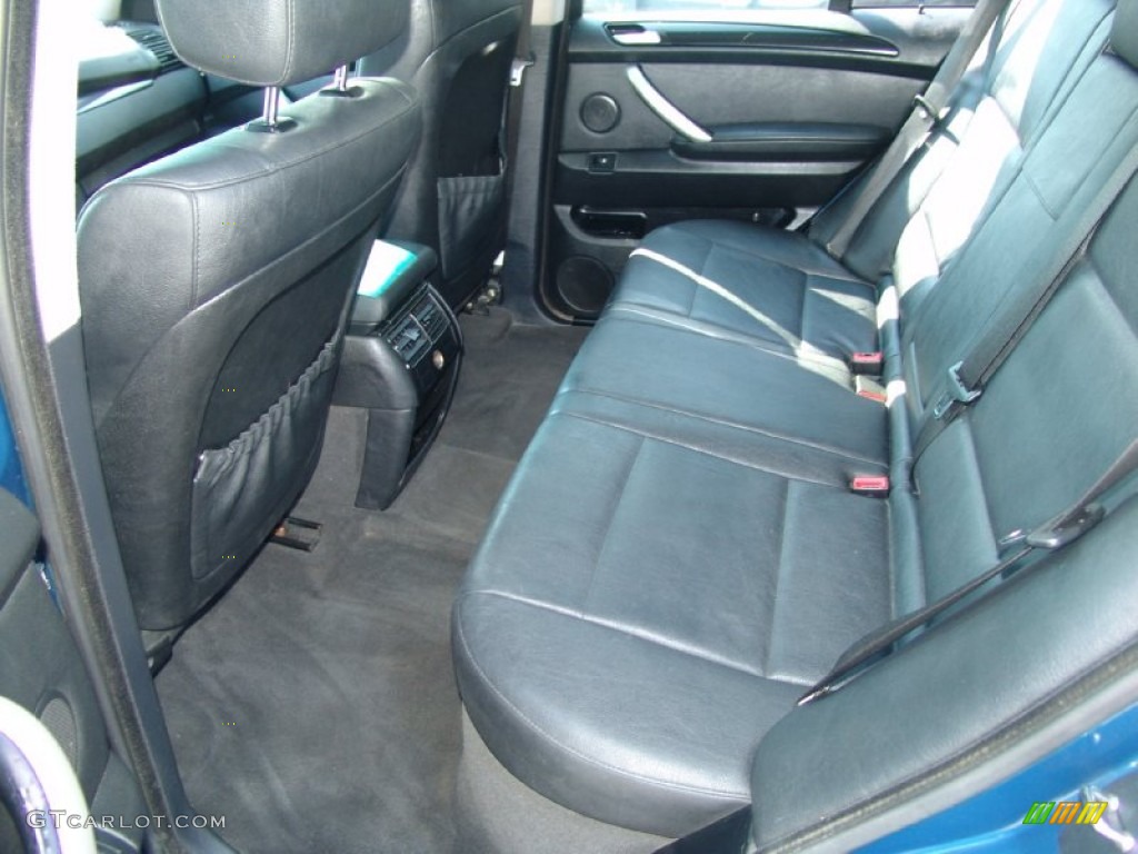 Black Interior 2002 BMW X5 3.0i Photo #71955610
