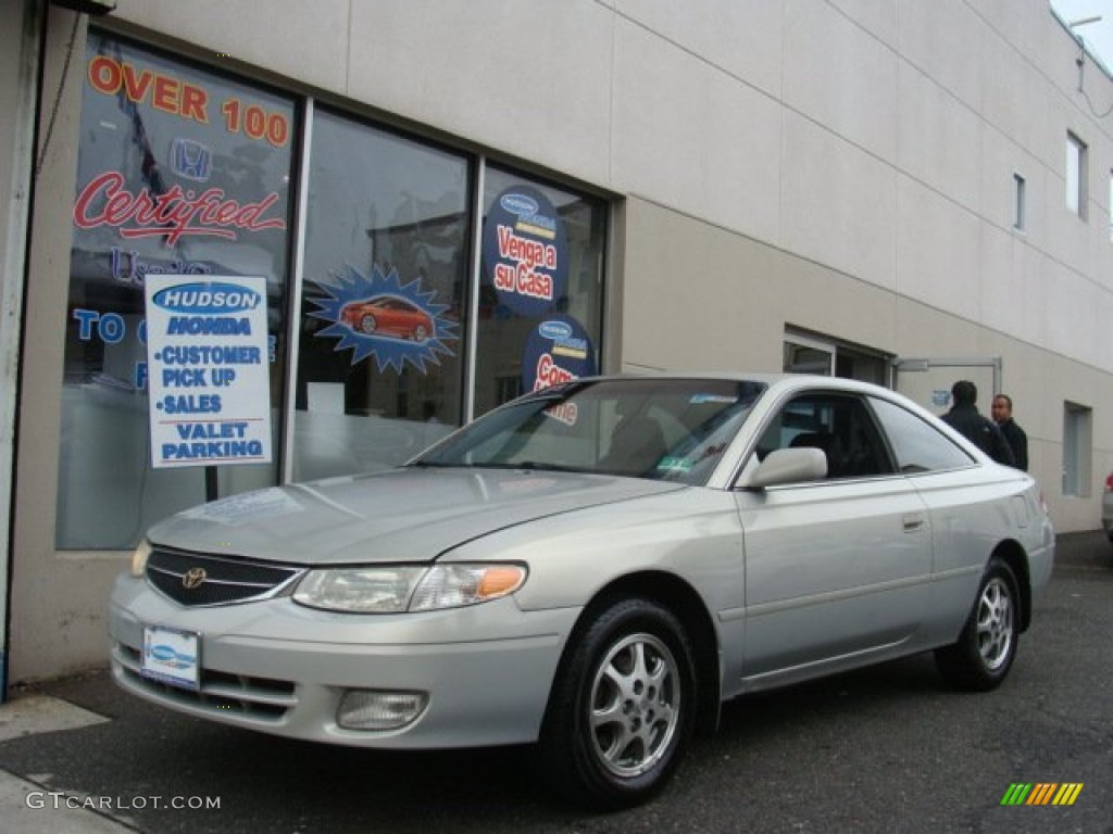 2000 Solara SE Coupe - Silver Stream Opal / Charcoal photo #1