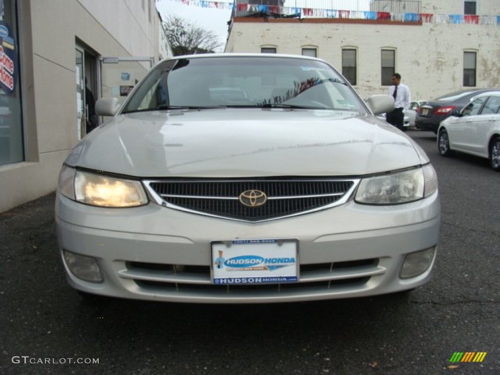 2000 Solara SE Coupe - Silver Stream Opal / Charcoal photo #2