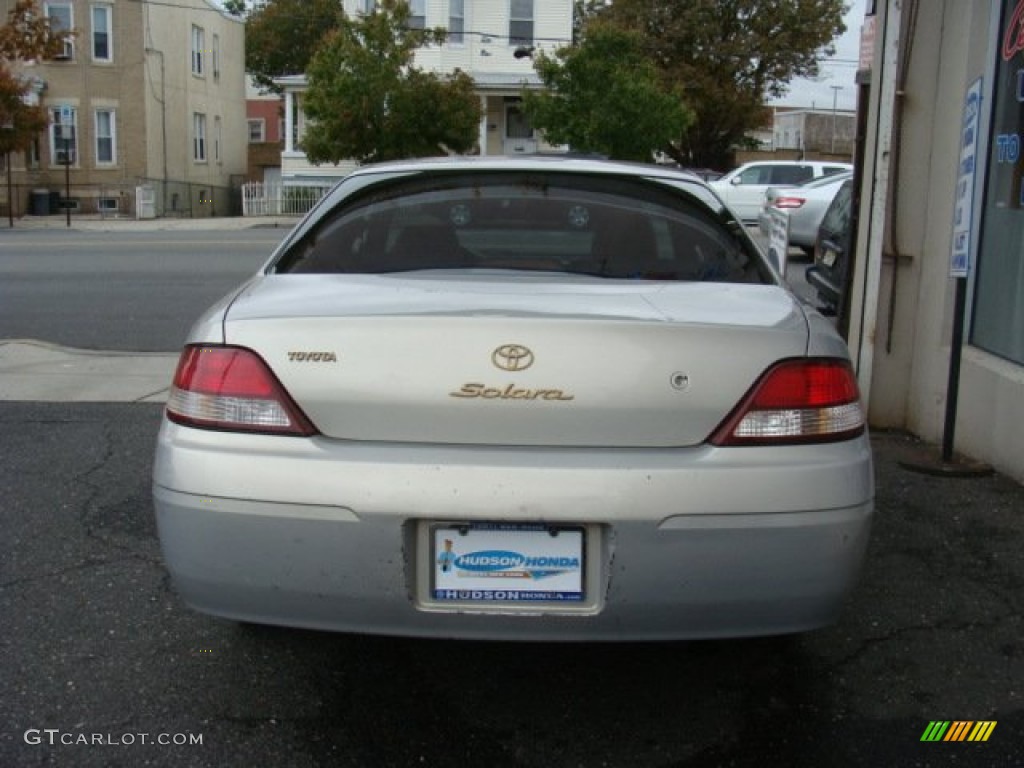 2000 Solara SE Coupe - Silver Stream Opal / Charcoal photo #4