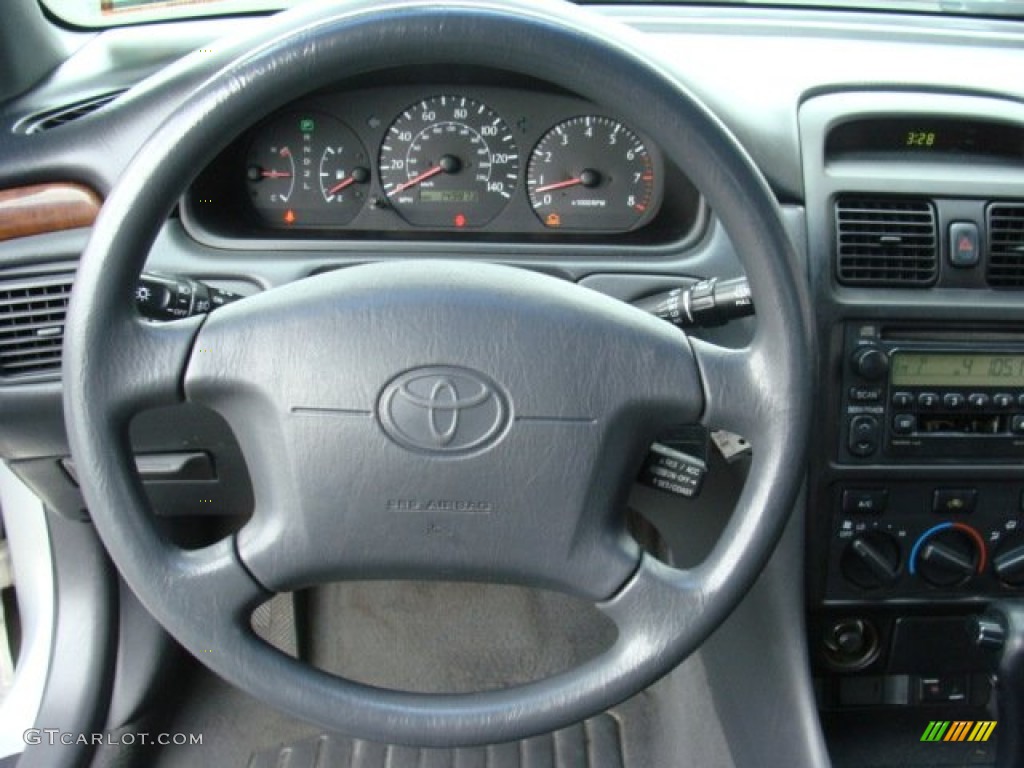 2000 Solara SE Coupe - Silver Stream Opal / Charcoal photo #9