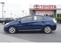 Nautical Blue Metallic - Prius 3rd Gen Two Hybrid Photo No. 2