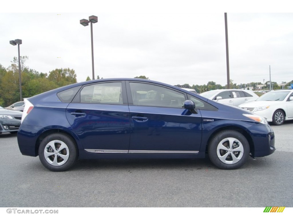 Nautical Blue Metallic 2012 Toyota Prius 3rd Gen Two Hybrid Exterior Photo #71957789