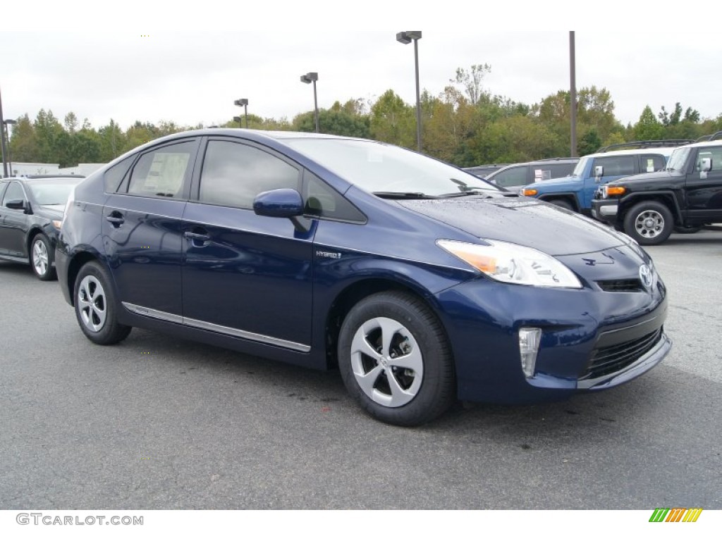 Nautical Blue Metallic 2012 Toyota Prius 3rd Gen Two Hybrid Exterior Photo #71957818
