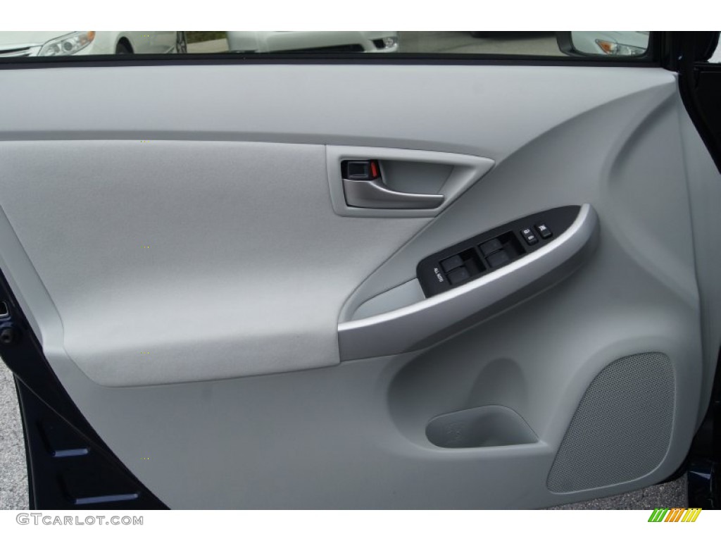 2012 Toyota Prius 3rd Gen Two Hybrid Misty Gray Door Panel Photo #71957838