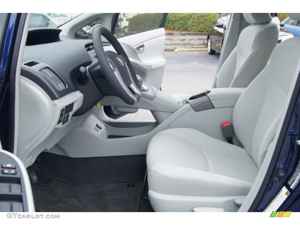 Misty Gray Interior 2012 Toyota Prius 3rd Gen Two Hybrid Photo #71957869