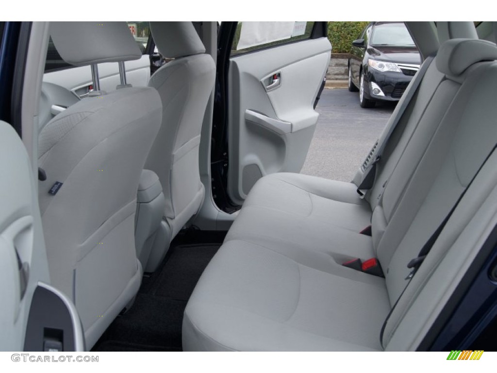 Misty Gray Interior 2012 Toyota Prius 3rd Gen Two Hybrid Photo #71957890
