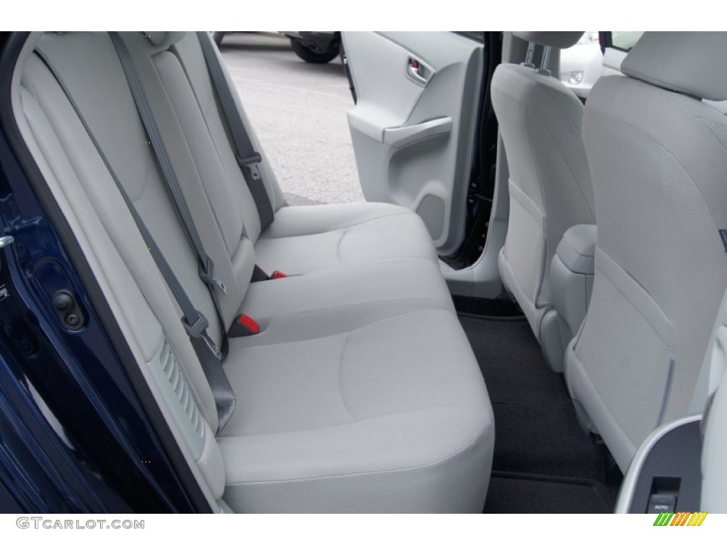 2012 Toyota Prius 3rd Gen Two Hybrid Rear Seat Photo #71957941