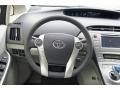 Misty Gray 2012 Toyota Prius 3rd Gen Two Hybrid Steering Wheel