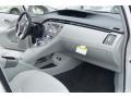 2012 Toyota Prius 3rd Gen Misty Gray Interior Dashboard Photo