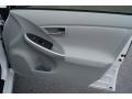 2012 Toyota Prius 3rd Gen Misty Gray Interior Door Panel Photo