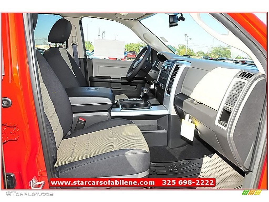 2012 Ram 1500 Lone Star Quad Cab - Flame Red / Dark Slate Gray/Medium Graystone photo #20