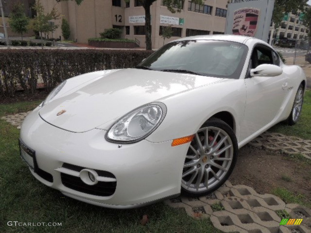 Carrara White 2006 Porsche Cayman S Exterior Photo #71959312