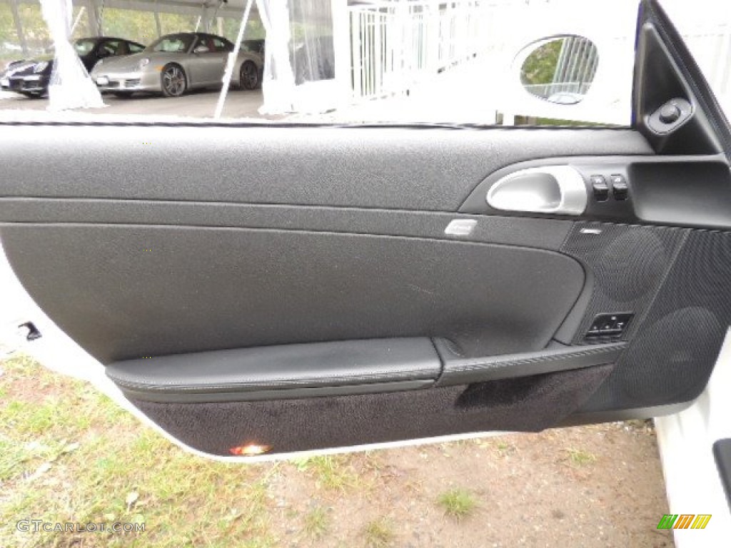 2006 Porsche Cayman S Black Door Panel Photo #71959522