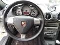 2006 Porsche Cayman Black Interior Steering Wheel Photo