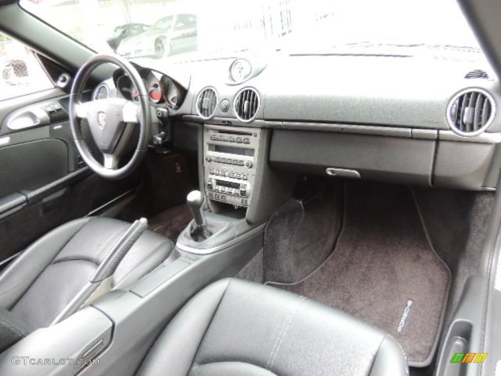 2006 Porsche Cayman S Black Dashboard Photo #71959834