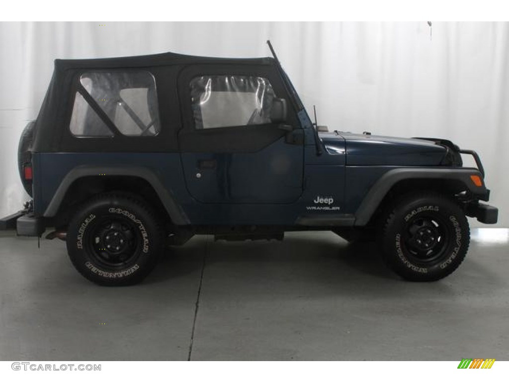 2004 Wrangler SE 4x4 - Patriot Blue Pearl / Dark Slate Gray photo #11