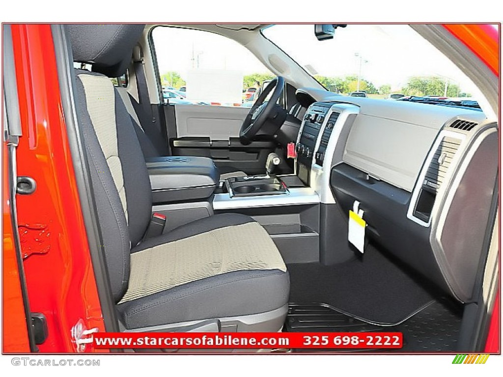 2012 Ram 1500 Lone Star Quad Cab - Flame Red / Dark Slate Gray/Medium Graystone photo #20