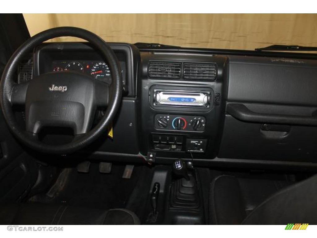 2004 Wrangler SE 4x4 - Patriot Blue Pearl / Dark Slate Gray photo #18