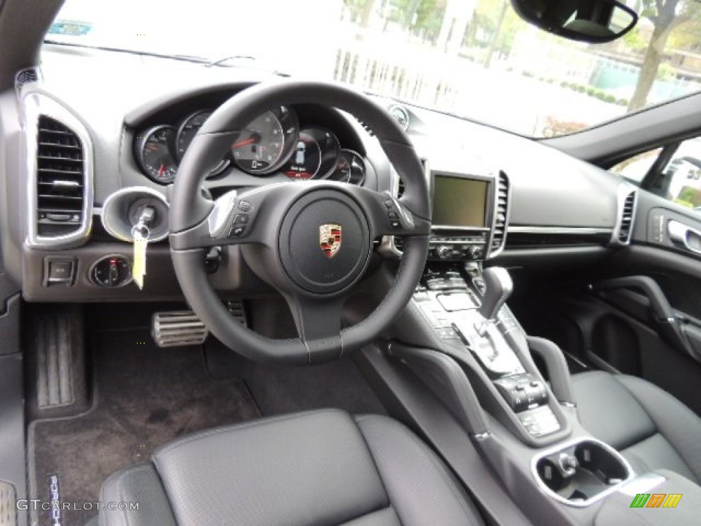 2012 Porsche Cayenne S Black Dashboard Photo #71960306