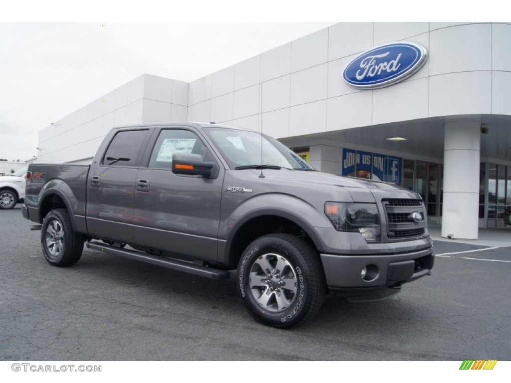 Sterling Gray Metallic 2013 Ford F150 FX4 SuperCrew 4x4 Exterior Photo #71960347