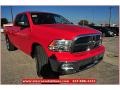 2012 Flame Red Dodge Ram 1500 Lone Star Quad Cab  photo #8