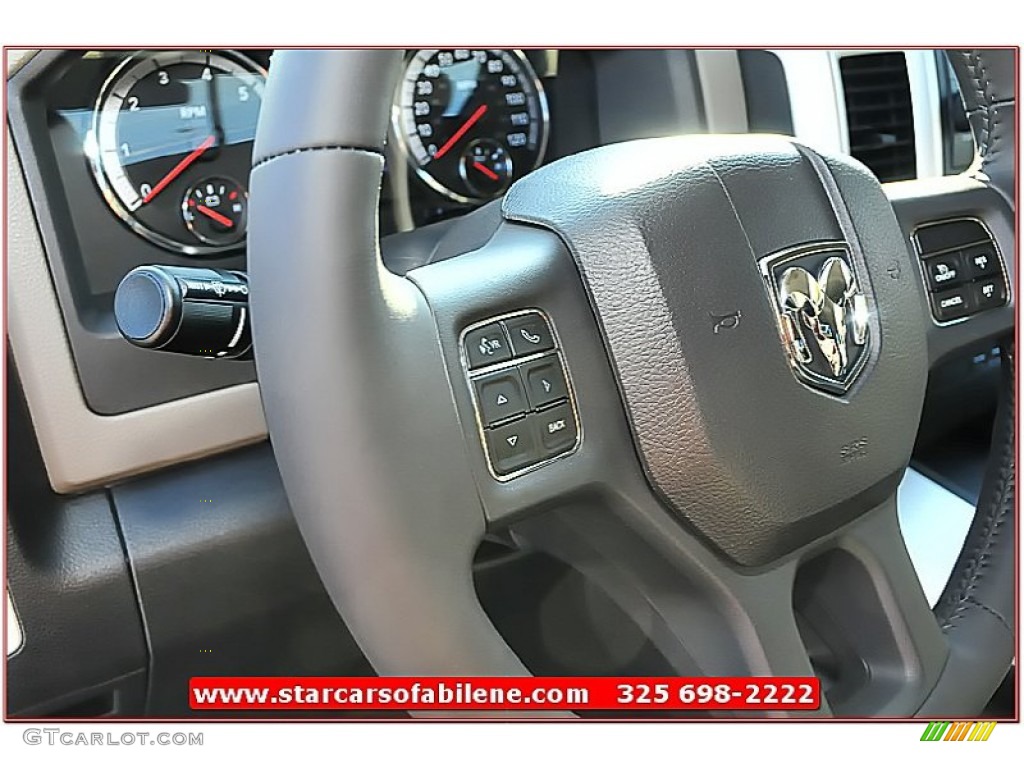 2012 Ram 1500 Lone Star Quad Cab - Flame Red / Dark Slate Gray/Medium Graystone photo #15