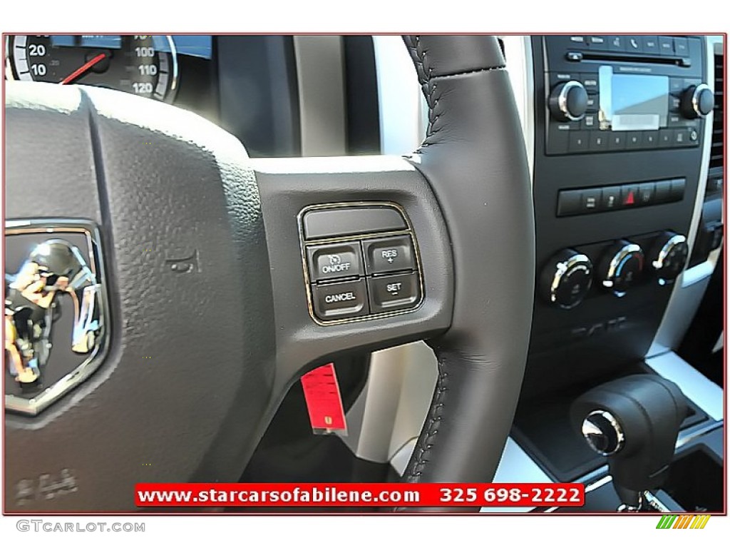 2012 Ram 1500 Lone Star Quad Cab - Flame Red / Dark Slate Gray/Medium Graystone photo #16