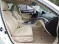 Parchment 2010 Acura TL 3.5 Technology Interior Color