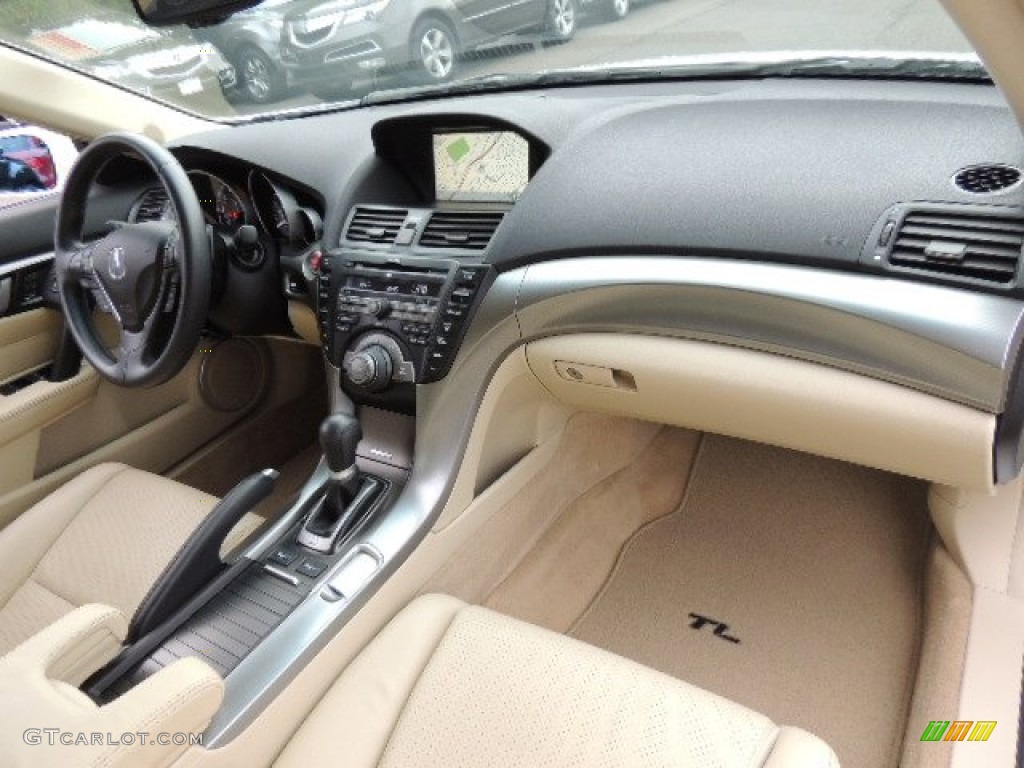 2010 Acura TL 3.5 Technology Parchment Dashboard Photo #71961034