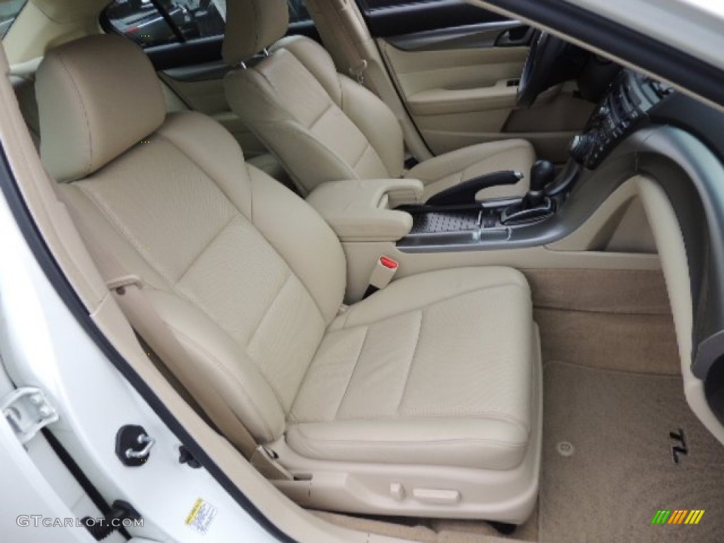 Parchment Interior 2010 Acura TL 3.5 Technology Photo #71961049