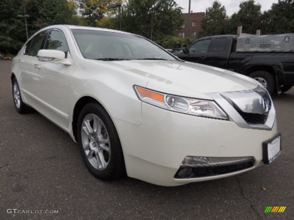 White Diamond Pearl 2010 Acura TL 3.5 Technology Exterior Photo #71961088