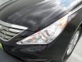 2013 Midnight Black Hyundai Sonata SE  photo #8