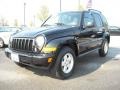 2007 Black Clearcoat Jeep Liberty Sport  photo #1