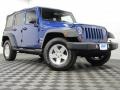 Deep Water Blue Pearl - Wrangler Unlimited Sport 4x4 Photo No. 1