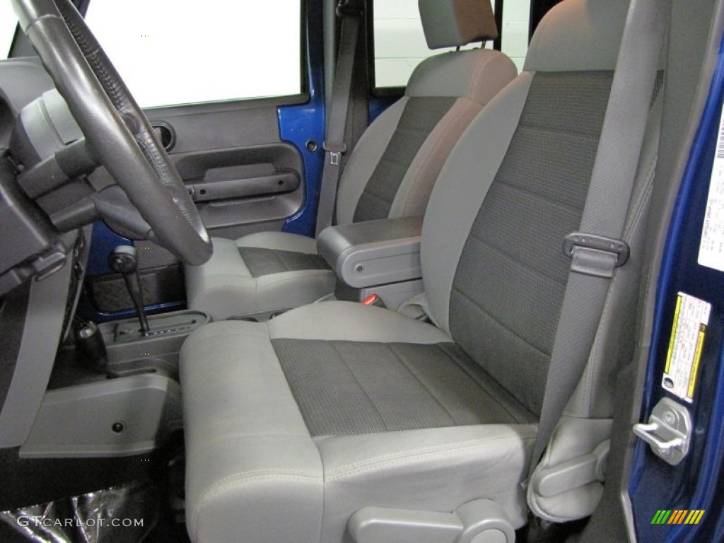Dark Slate Gray/Medium Slate Gray Interior 2010 Jeep Wrangler Unlimited Sport 4x4 Photo #71962066