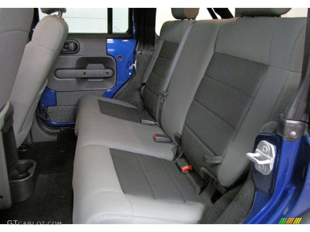 Dark Slate Gray/Medium Slate Gray Interior 2010 Jeep Wrangler Unlimited Sport 4x4 Photo #71962084