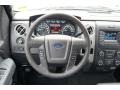 Steel Gray Steering Wheel Photo for 2013 Ford F150 #71962849