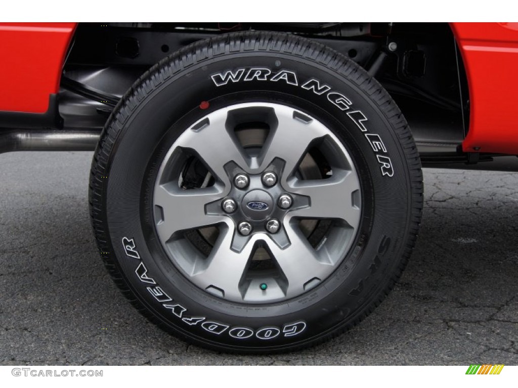 2013 Ford F150 STX SuperCab 4x4 Wheel Photo #71963574