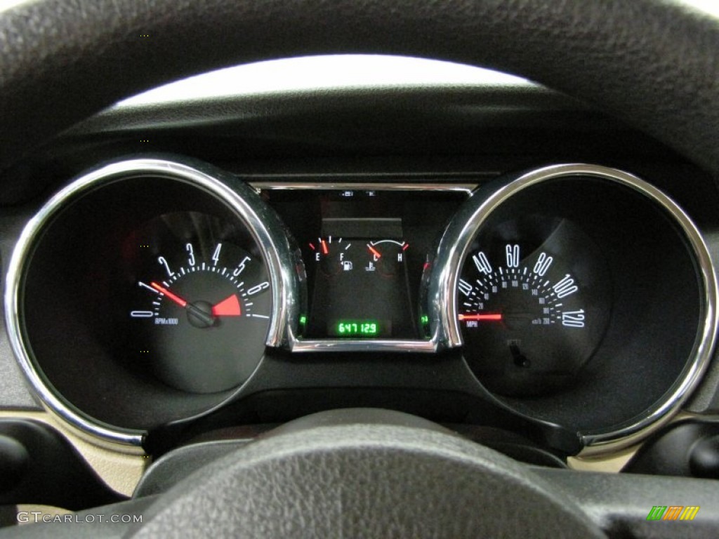 2005 Ford Mustang V6 Premium Coupe Gauges Photos