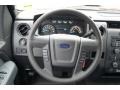 Steel Gray Steering Wheel Photo for 2013 Ford F150 #71963713
