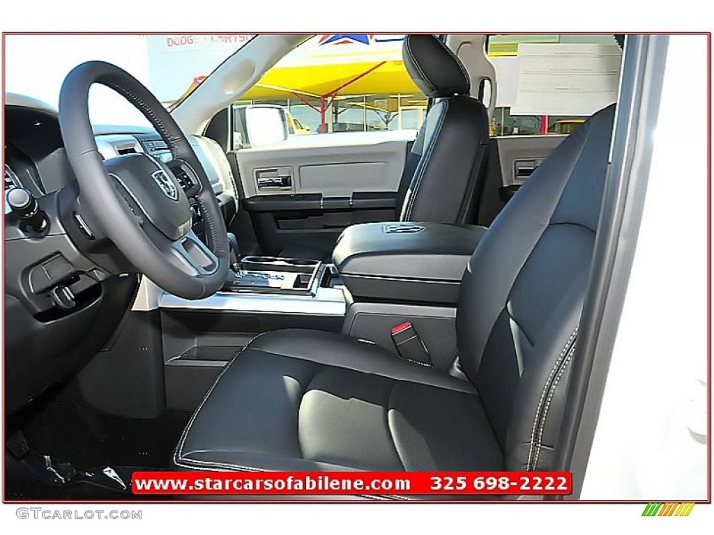 2012 Ram 1500 Lone Star Crew Cab 4x4 - Bright White / Dark Slate Gray/Medium Graystone photo #12