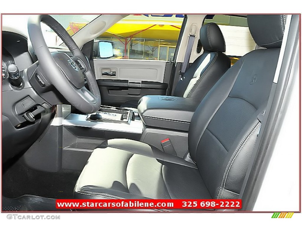 2012 Ram 1500 Lone Star Crew Cab 4x4 - Bright White / Dark Slate Gray/Medium Graystone photo #12